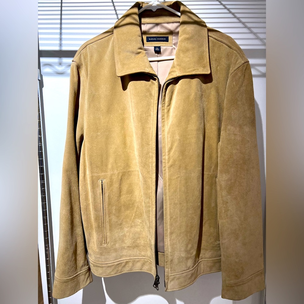 Men’s Suede jacket - Banana Republic